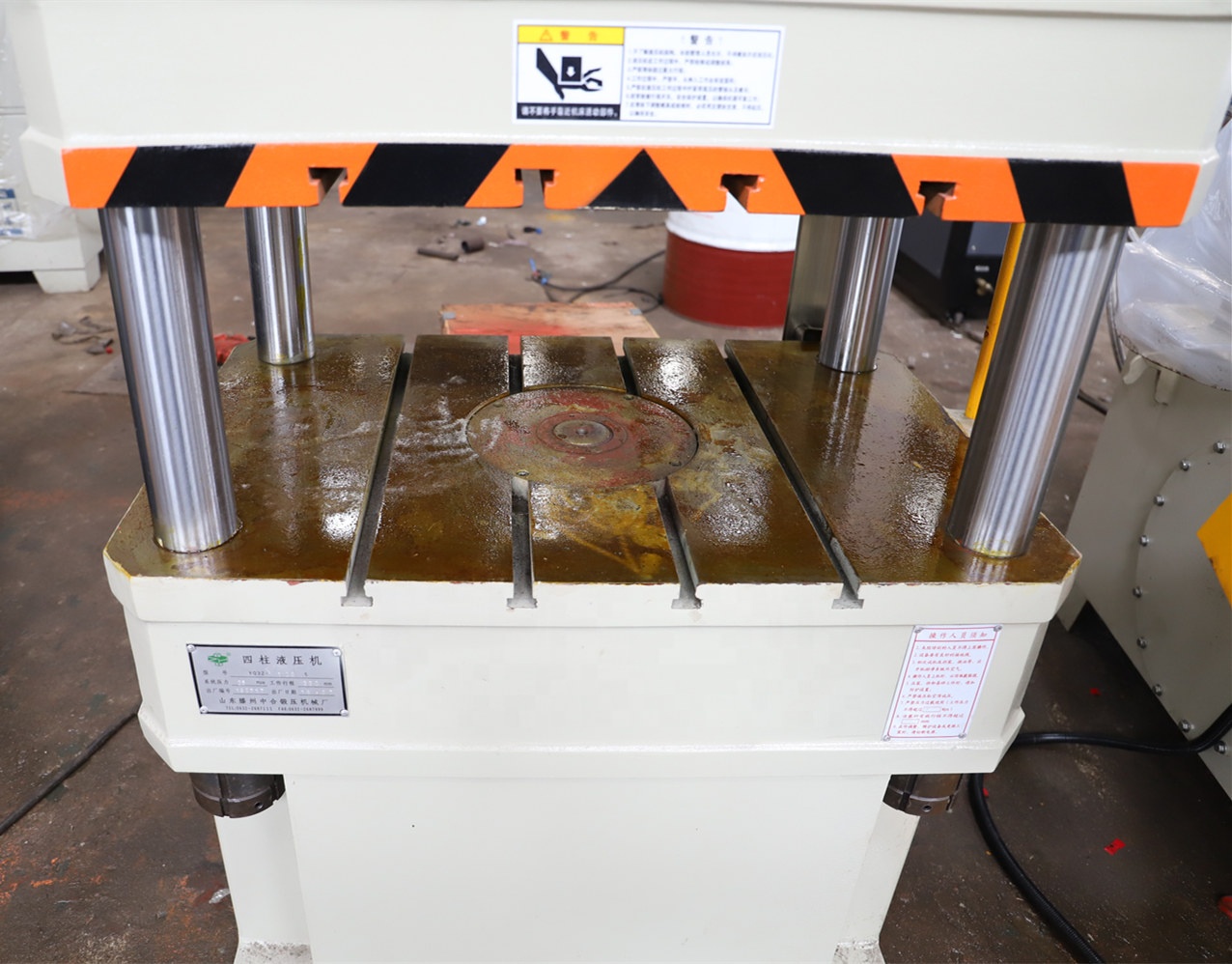 Hot Plate Hydroforming 100 Ton Stamping Machine Hidravlik Pres Makinası