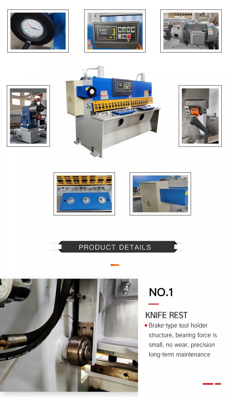 Kəsmə Makinası Gilyotin Metal Hidravlik Kəsmə Makinası Qc11Y/K